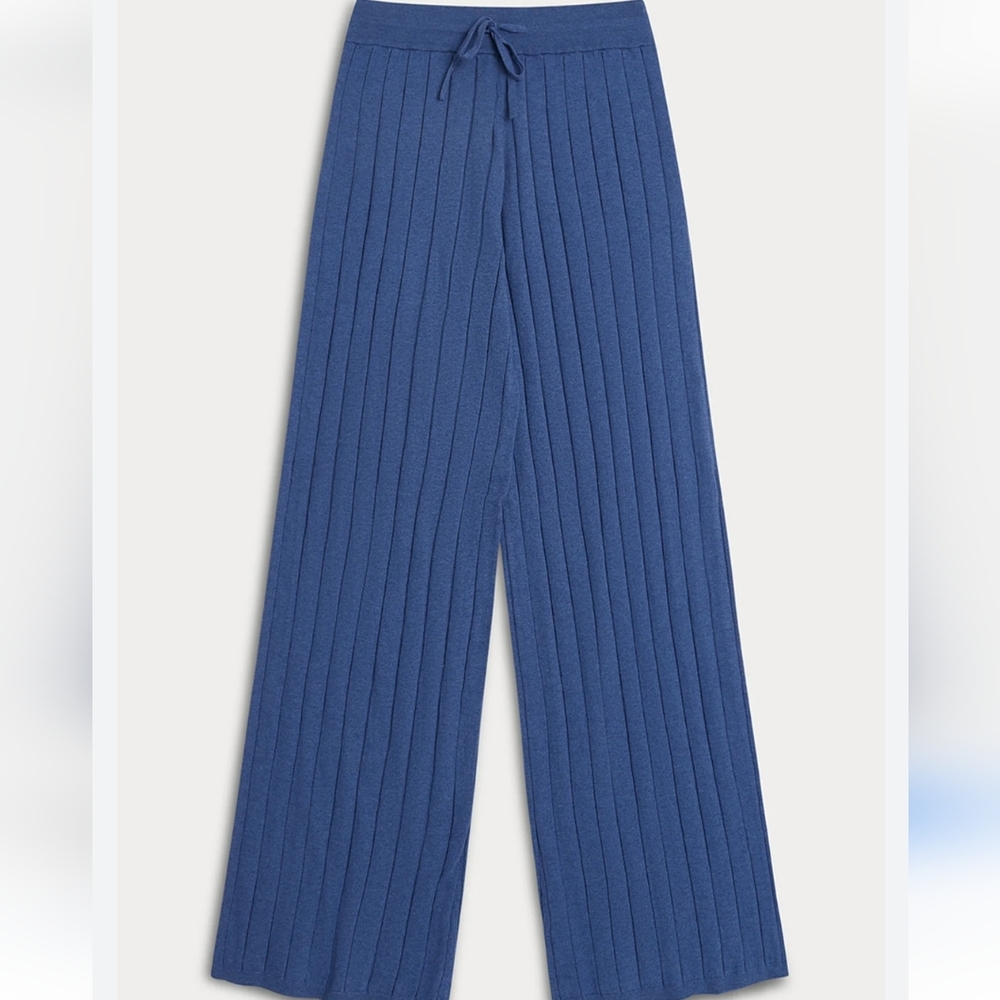 House of harlow 1960 ribbed wide leg pull up pants